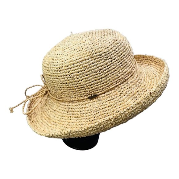 The Scala Collection Natural Fibre Women's Hat One Size - Picture 2 of 10